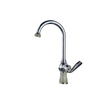 Baterie Baie STARKE Alama Sanitara, Crom lucios cu imitatie Jad, WZY-308 Baterie Baie STARKE Alama Sanitara, Crom lucios cu imitatie Jad, WZY-308