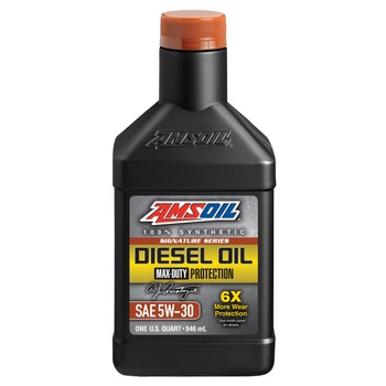 Ulei de Motor Diesel, AMSOIL Signature Series Max-Duty Synthetic Diesel Oil 5W-30, 0.946L Ulei de Motor Diesel, AMSOIL Signature Series Max-Duty Synthetic Diesel Oil 5W-30, 0.946L