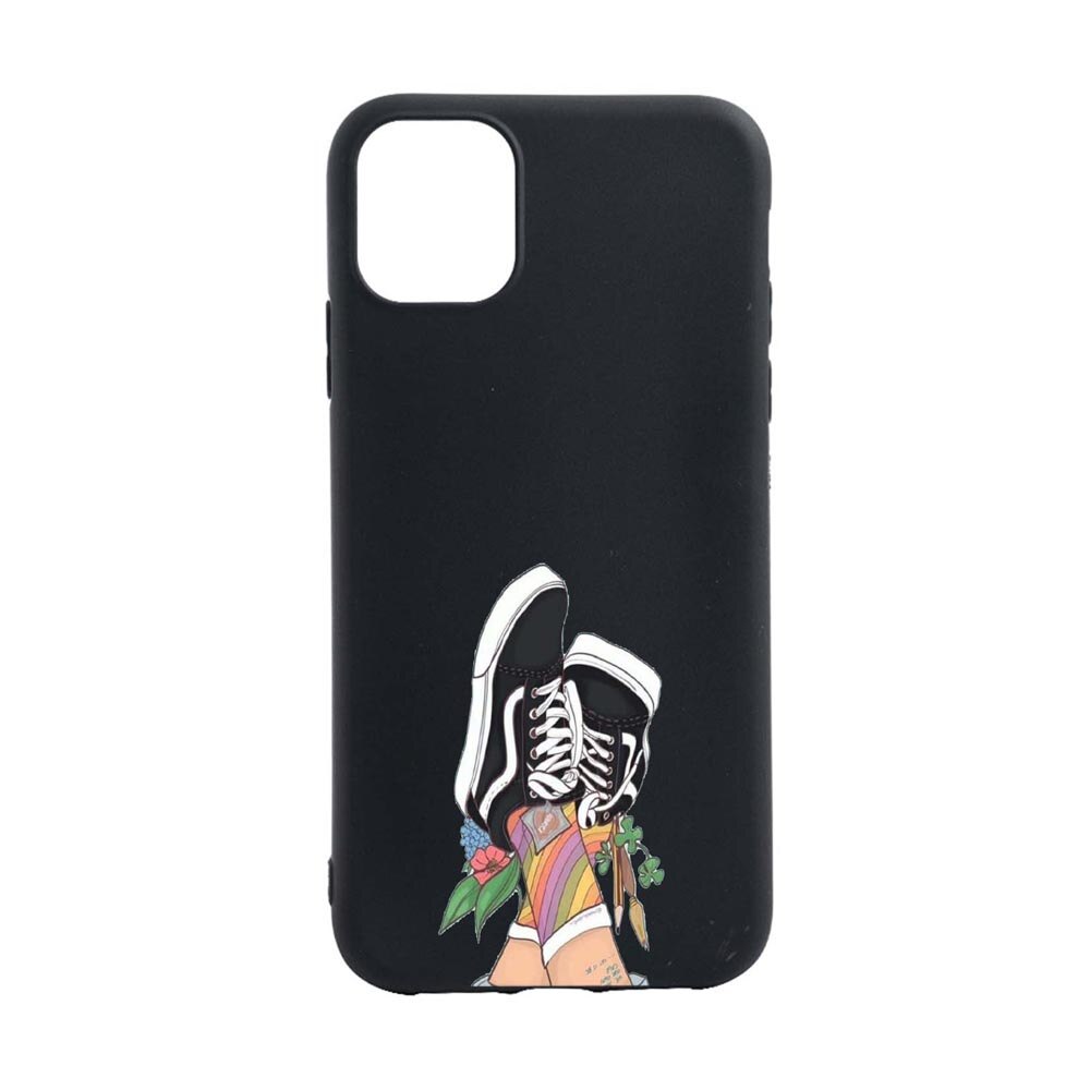 Husa Apple iPhone 11, Vans - Gym Shoes, rezistenta la uzura, anti-alunecare, din silicon Premium, B600