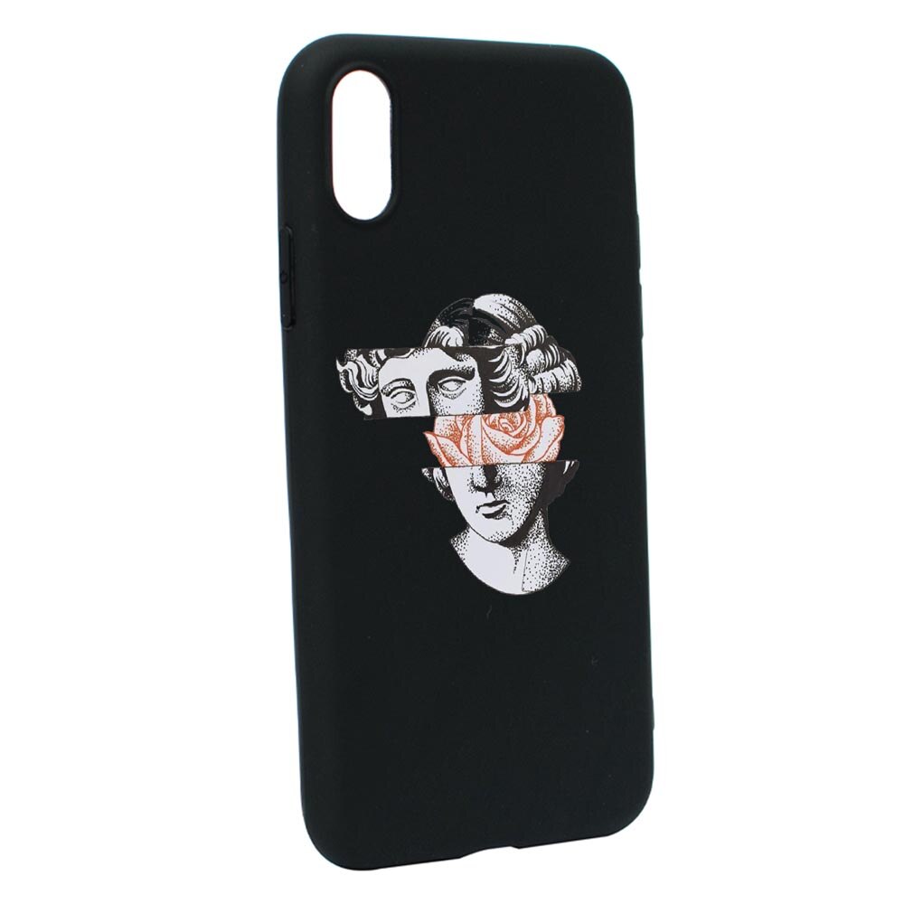 Husa Samsung Galaxy A10, Statue of David, rezistenta la uzura, anti-alunecare, din silicon Premium, B731