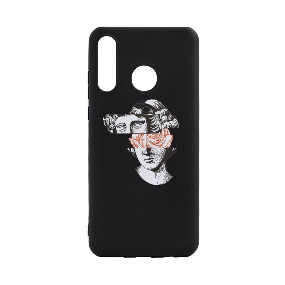 Husa Huawei P30 Lite, Statue of David, rezistenta la uzura, anti-alunecare, din silicon Premium, B731