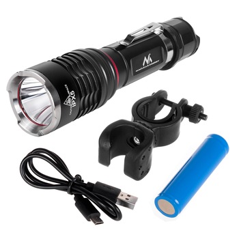 Lanterna bicicleta Maclean Energy, LED Cree 800 lumen Lanterna bicicleta Maclean Energy, LED Cree 800 lumen