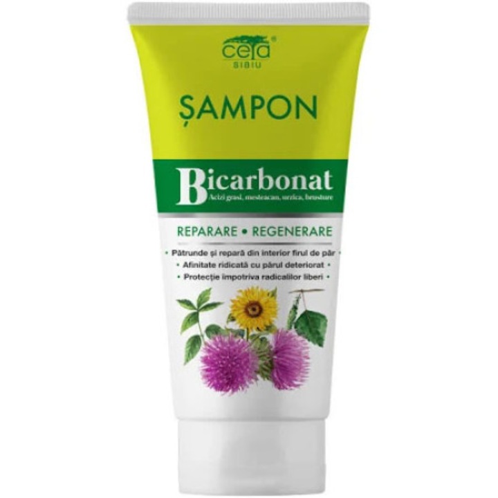 CETA SIBIU, Sampon pentru Regenerare si Protectie cu Bicarbonat 200ml