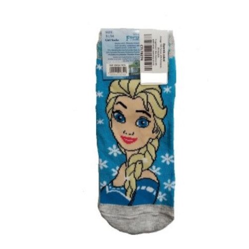 Sosete copii Frozen Elsa 5315, Bleu