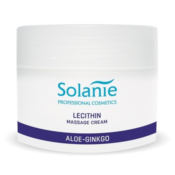 Crema cu lecitina pentru masaj, Solanie, 250 ml Crema cu lecitina pentru masaj, Solanie, 250 ml