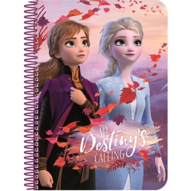 Carnetel de notite A5 cu spira Frozen II Destiny's