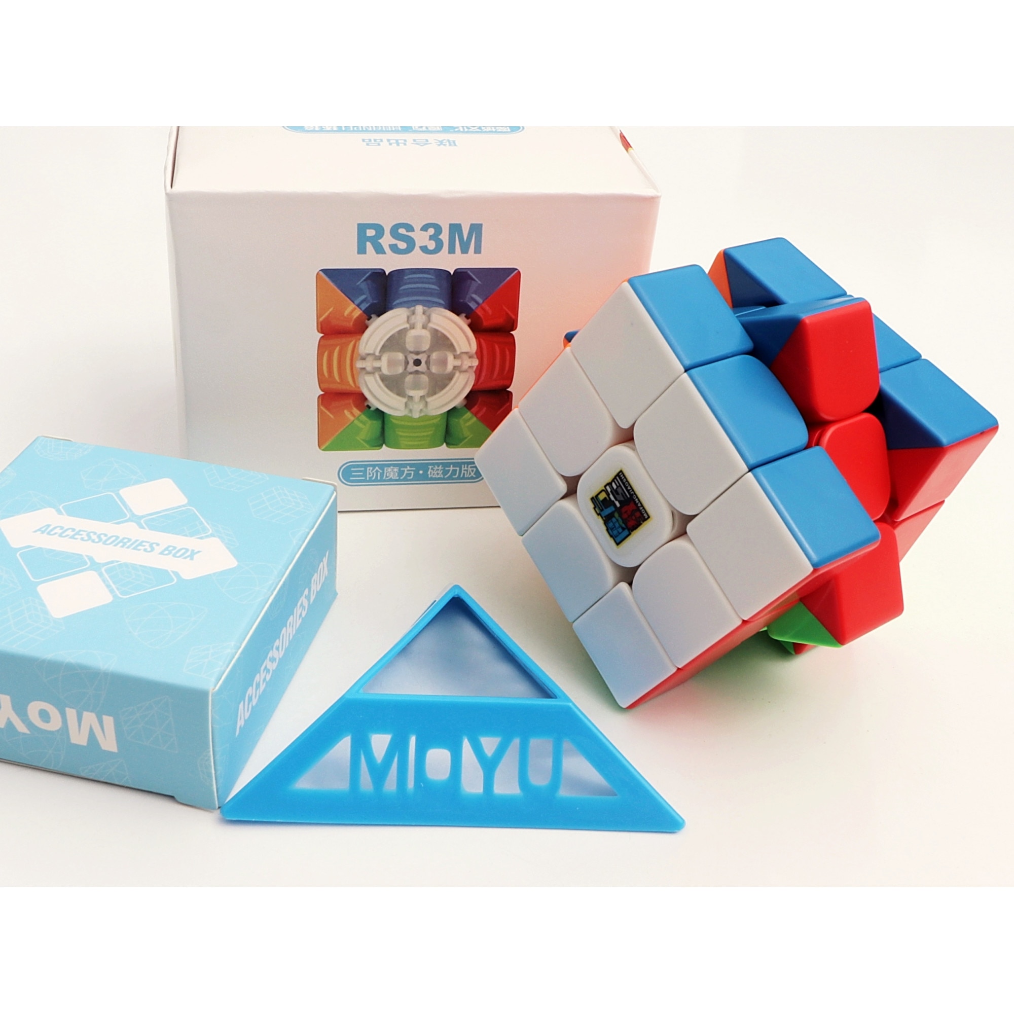 MoYu RS3M 2020, Cub Rubik Magnetic, Stickerless - eMAG.ro MoYu RS3M 2020, Cub Rubik Magnetic, Stickerless - eMAG.ro