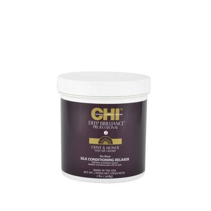 Tratament pentru par Chi Deep Brilliance Olive & Monoi No.2 Relaxer, 908gr