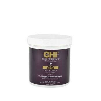 Tratament pentru par Chi Deep Brilliance Olive & Monoi No.2 Relaxer, 908gr Tratament pentru par Chi Deep Brilliance Olive & Monoi No.2 Relaxer, 908gr