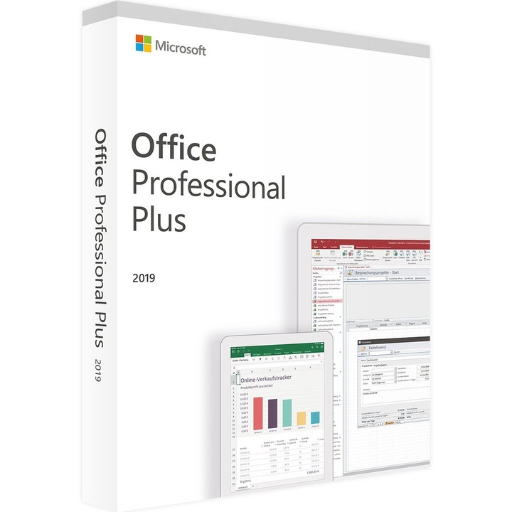 Microsoft Office Pro Plus 2019 Retail Magyar + Többnyelvű digitális termékkulcs