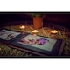 Album foto A5 din lemn, VintageBox, "Ursulet de plus - Happy time", gri
