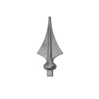 varf din otel pentru garduri si porti din fier forjat 140mm x 50mm baza 15x15mm imagen 21_0_
0
