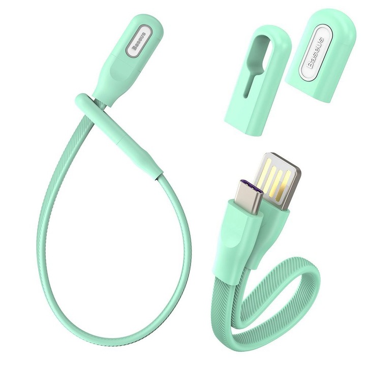 Baseus USB кабел към USB Type-C 5A - 22см