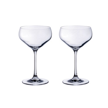 Set 2 pahare, Villeroy & Boch, Purismo Bar Champagne, 380 ml, sticla cristal Set 2 pahare, Villeroy & Boch, Purismo Bar Champagne, 380 ml, sticla cristal