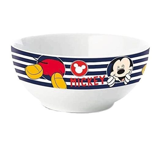 Bol ceramica Mickey Mouse 13.5 cm Alb/Albastru