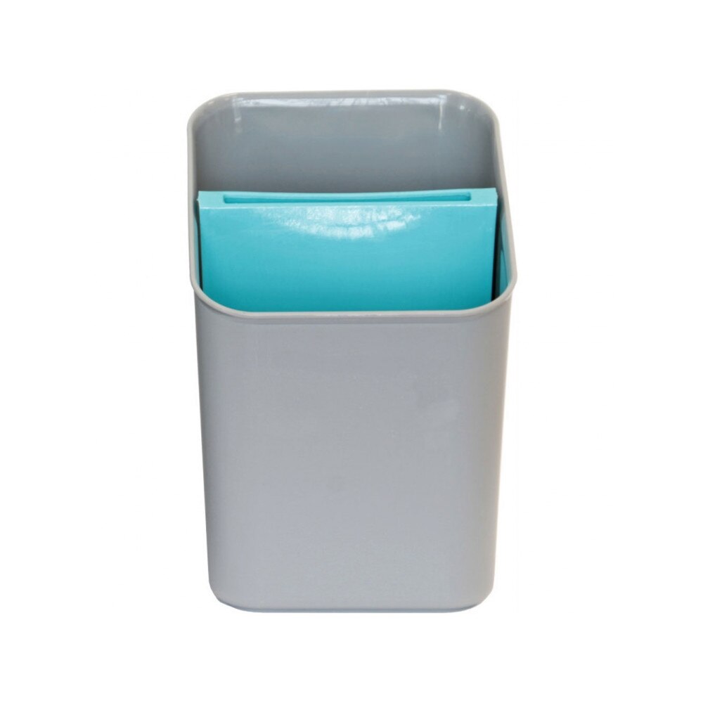 Uscator tacamuri, Domotti, 2 compartimente, albastru-gri