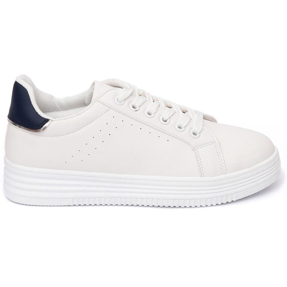 Pantofi sport dama Maldonada cu talpa inalta, Bleumarin, Albastru