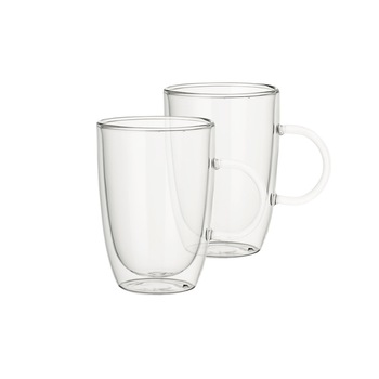 Set 2 cani cu perete dublu, Villeroy & Boch, Artesano Hot Beverages Universal, 390 ml, sticla borosilicata Set 2 cani cu perete dublu, Villeroy & Boch, Artesano Hot Beverages Universal, 390 ml, sticla borosilicata
