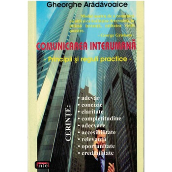 Comunicare interumana - Gheorghe Aradavoaice Comunicare interumana - Gheorghe Aradavoaice