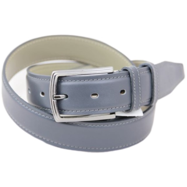 Curea barbati ,Caza Pelletteria, piele naturala, gri 130