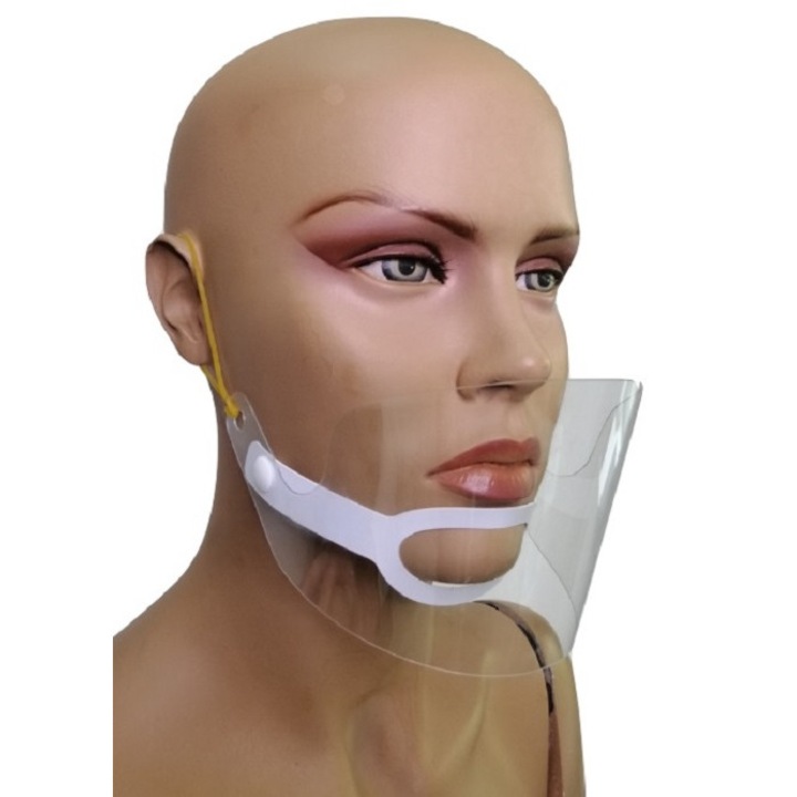 Viziere de Protectie,Flexzon, Reutilizabila, Material PET, Transparent