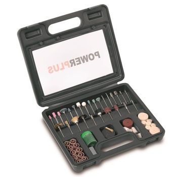 Set accesorii pentru slefuit biax Powerplus Powe90600, 120 piese Set accesorii pentru slefuit biax Powerplus Powe90600, 120 piese