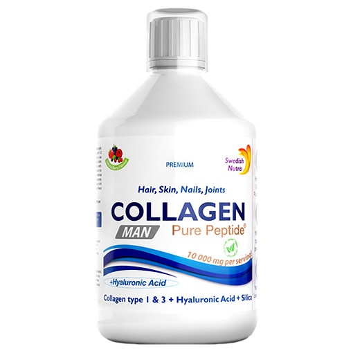Colagen Lichid Hidrolizat Tip 1 si 3 (mg), ml, Swedish Nutra