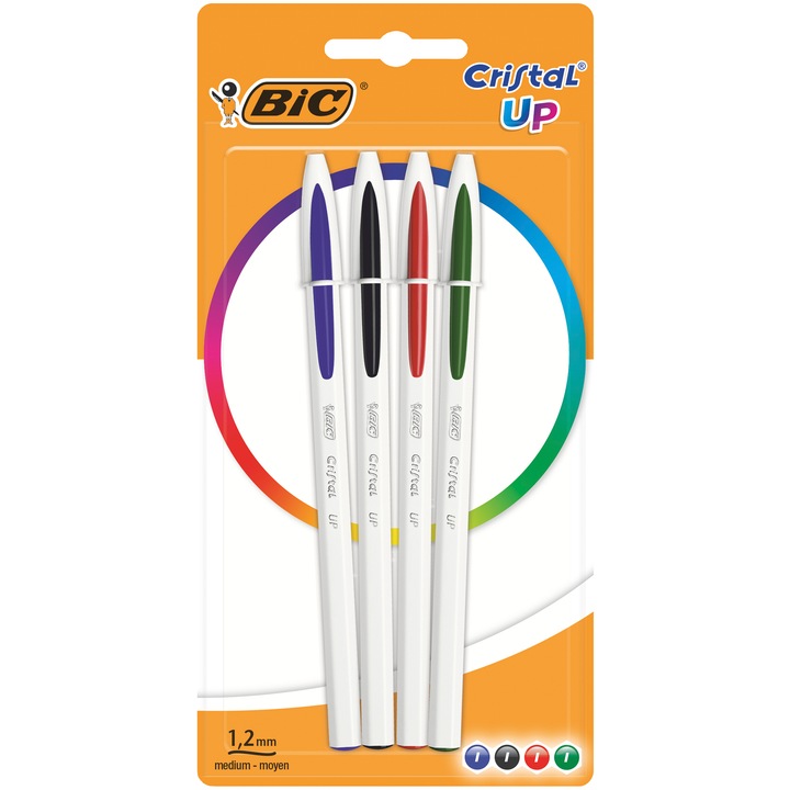 Химилка Bic Cristal Up, 4 бр/комплект