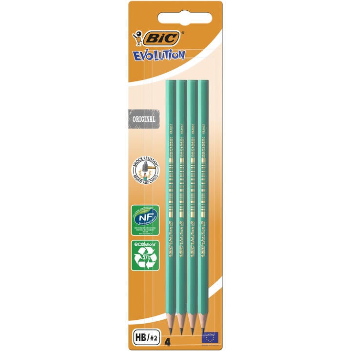 Creion grafit ECO Evolution 650 Bl/4