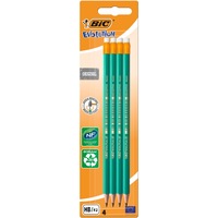Creion grafit cu radiera BIC ECO Evolution 655, 4 bucati