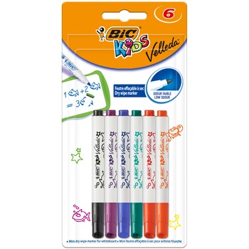 Marker Velleda Kids asortate Bl/6 Marker Velleda Kids asortate Bl/6