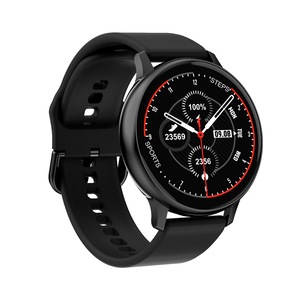 Ceas Smartwatch si Bratara Inteligenta 2 in 1 DT 2021 PRO, Full Color OLED si FullTouch display, Notificari Apeluri/SMS/Whatsapp/Facebook, Monitorizare puls si bataile inimii, 9 Moduri Sport, Interfete multiple, diverse functii, Black Silicon