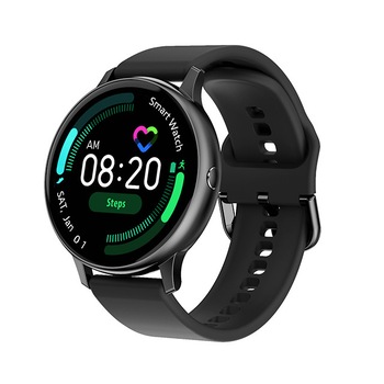 Ceas Smartwatch si Bratara Inteligenta 2 in 1 DreamTime PRO, Full Color OLED display,Notificari Apeluri/SMS/Whatsapp/Facebook, rezistenta la apa IP68, Monitorizare puls si bataile inimii, 9 Moduri Sport, Interfete multiple, diverse functii, Black Silicon Ceas Smartwatch si Bratara Inteligenta 2 in 1 DreamTime PRO, Full Color OLED display,Notificari Apeluri/SMS/Whatsapp/Facebook, rezistenta la apa IP68, Monitorizare puls si bataile inimii, 9 Moduri Sport, Interfete multiple, diverse functii, Black Silicon