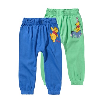 Set 2 perechi pantaloni baieti Disney, albastru/verde, marimea 92 cm Set 2 perechi pantaloni baieti Disney, albastru/verde, marimea 92 cm