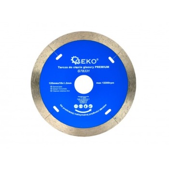 Disc diamantat pentru gresie si faianta G78331 125x1,2x22,2x10mm Geko Disc diamantat pentru gresie si faianta G78331 125x1,2x22,2x10mm Geko