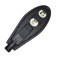 Lampa iluminat stradal LED , Proiector stradal , 100W, IP65 lumina alb rece , Negru