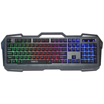 Tastatura Gaming iMice AK-400 Laser Light Gradient, 3 Culori, KeyPad Silicone, Waterproof Tastatura Gaming iMice AK-400 Laser Light Gradient, 3 Culori, KeyPad Silicone, Waterproof