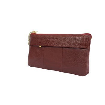 Portofel dama, din piele naturala,Hassion, 5025 Visiniu Portofel dama, din piele naturala,Hassion, 5025 Visiniu