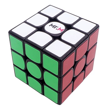 Cub Rubik ShengShou Mr. M V2 3x3x3, Negru, Magnetic Cub Rubik ShengShou Mr. M V2 3x3x3, Negru, Magnetic