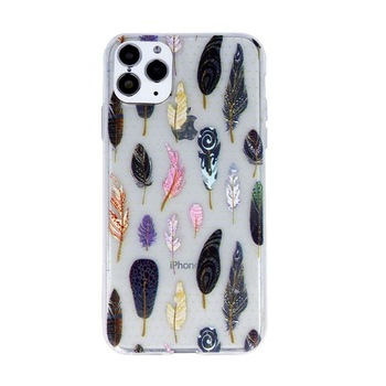 Husa protectie pentru Iphone 11 , model Feather 3 Husa protectie pentru Iphone 11 , model Feather 3