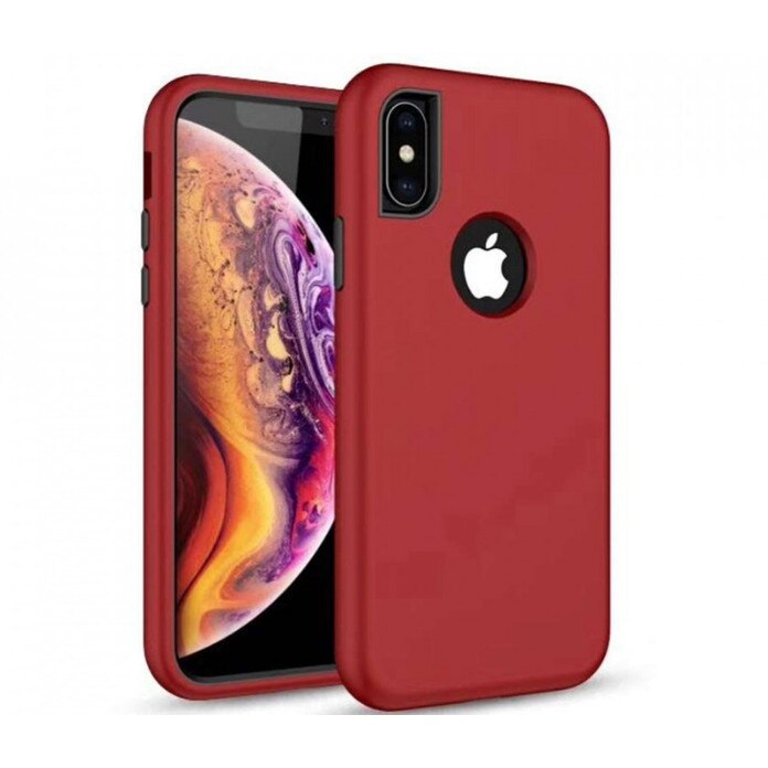 Husa Defender, iPhone XS Max, Rosu