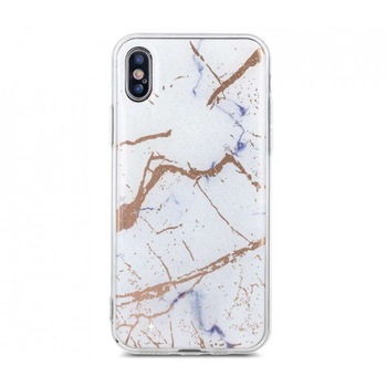 Husa Marble pentru Samsung S10e, Alb Husa Marble pentru Samsung S10e, Alb
