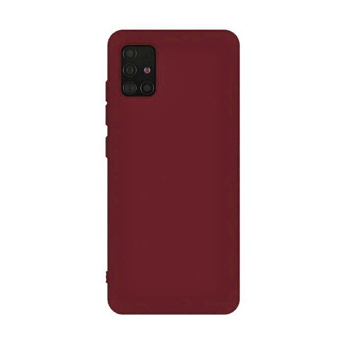 Husa protectie Matt TPU pentru Samsung Galaxy A51, Visiniu