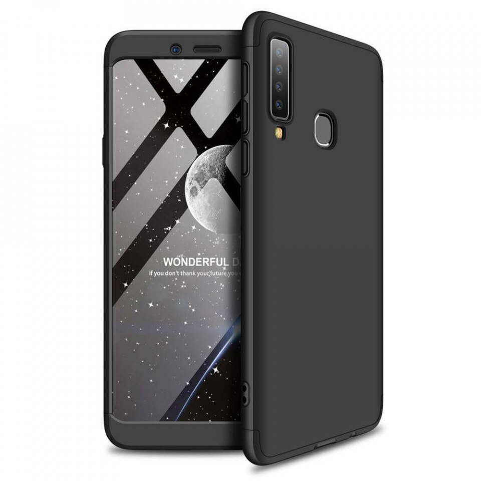 Husa protectie Full Body, GKK, Samsung Galaxy A9 2018, Negru