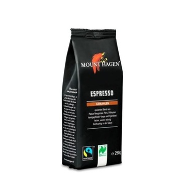 Cafea Bio Espresso prajita si macinata 250gr, Mount Hagen Cafea Bio Espresso prajita si macinata 250gr, Mount Hagen