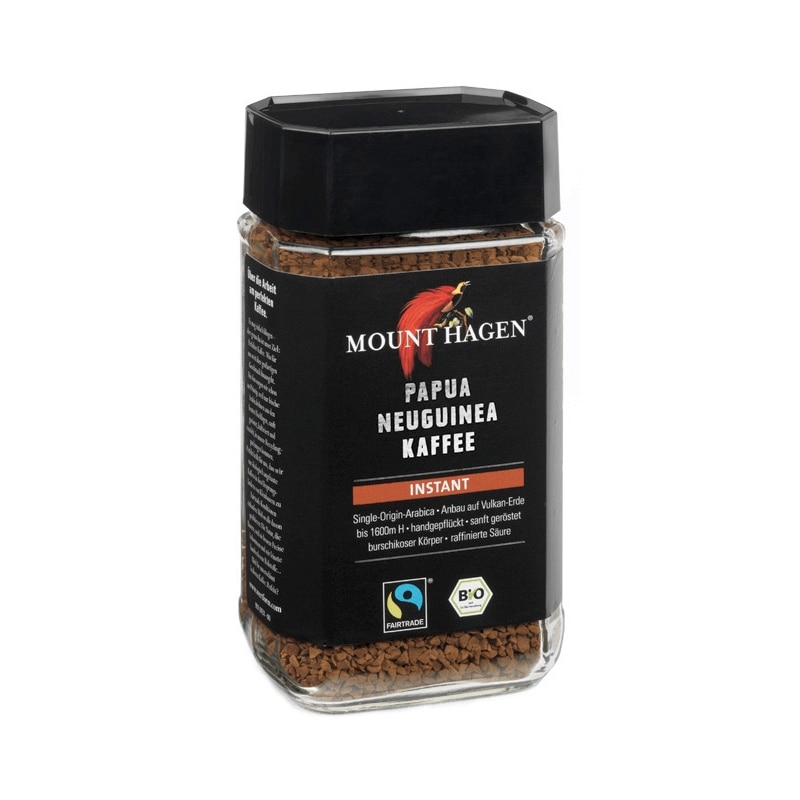 Cafea Bio Instant 100g, Mount Hagen