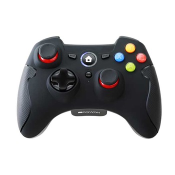 Controller fara Fir Compatibil Windows, PS3 si Android, Negru Controller fara Fir Compatibil Windows, PS3 si Android, Negru