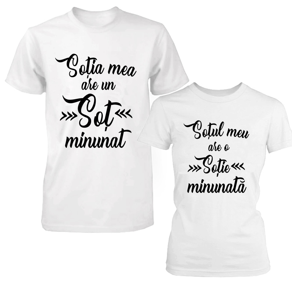 Set tricouri cupluri, 