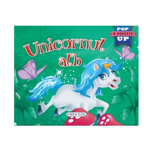 Pop-up -Unicornul alb