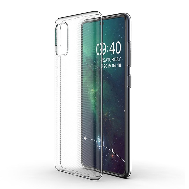 Husa de protectie AFG pentru Samsung Galaxy A51 din silicon - Transparenta